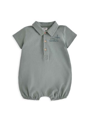 mamas & papas pique washed romper