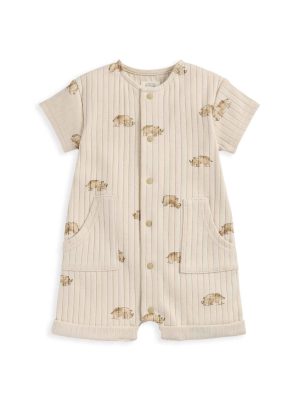 mamas & papas aop jersey rib romper