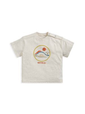 mamas & papas printed t shirt
