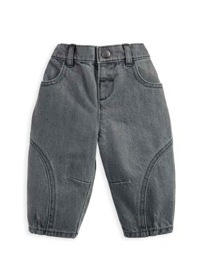 mamas & papas charcoal barrel leg jean