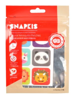 snapkis mosquito repellent patch 6 pack x 2