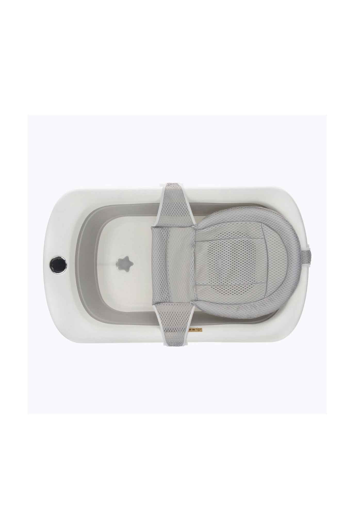 snapkis bathtub foldable grey