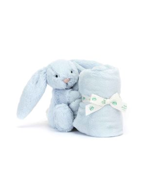 jellycat bashful bunny soother blue