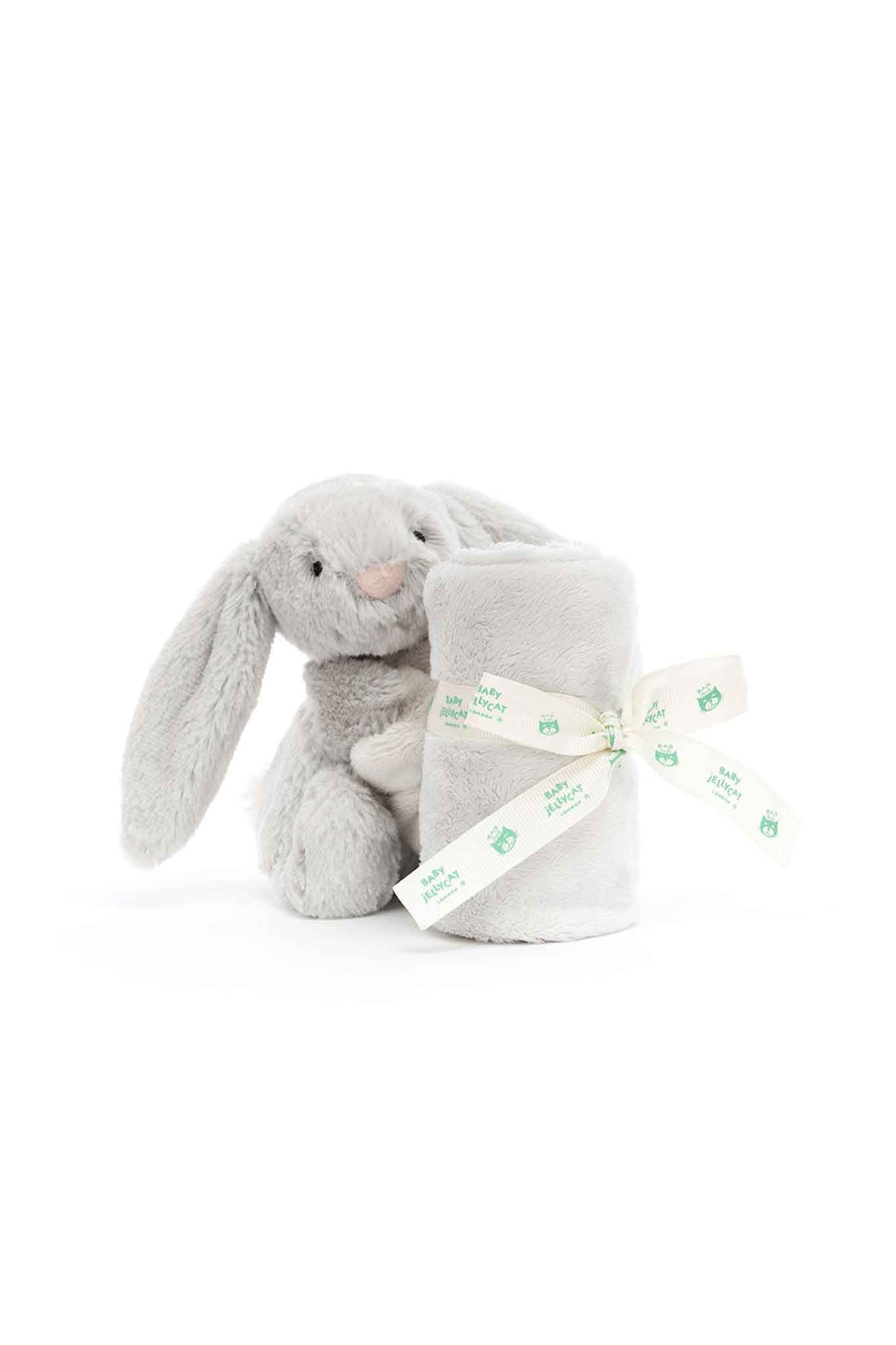 jellycat bashful silver bunny soother