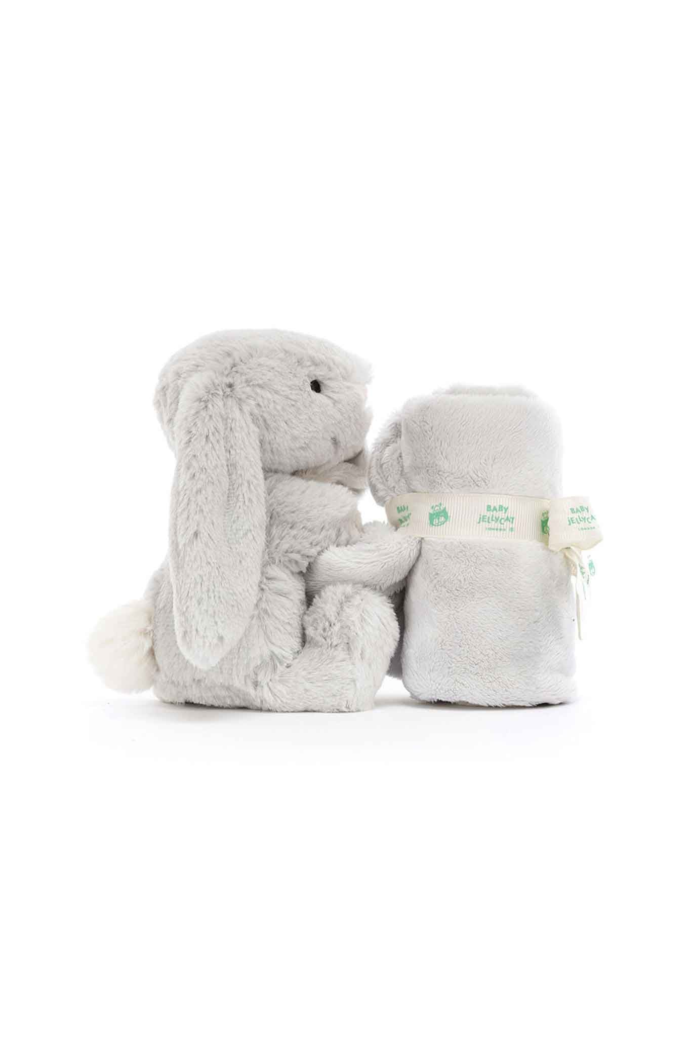 jellycat bashful silver bunny soother