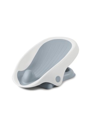 summer bath support clean rinse baby bather grey