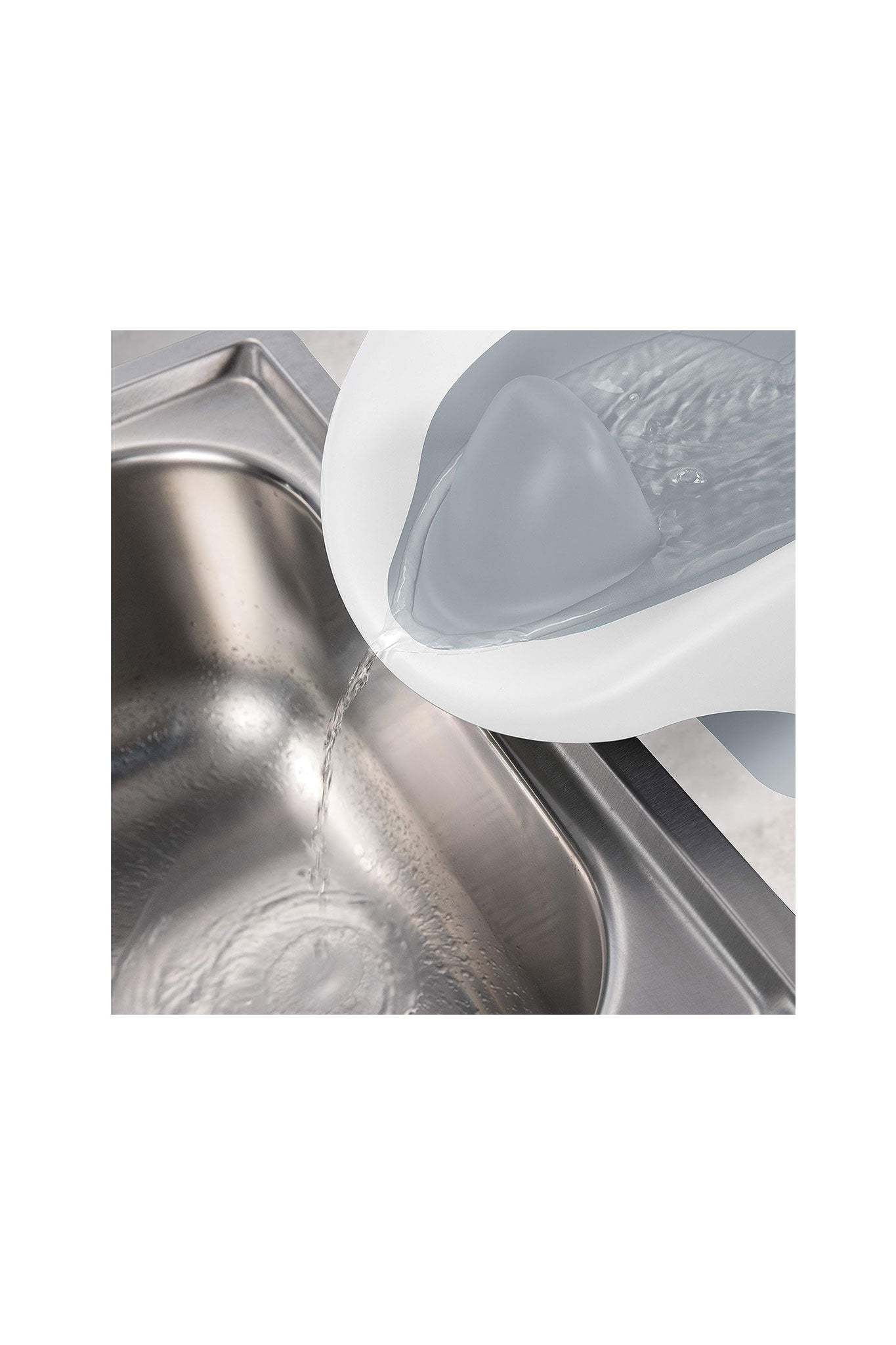 summer bath support clean rinse baby bather grey
