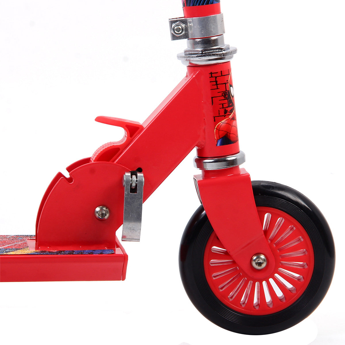 mesuca 2 wheel scooter spiderman