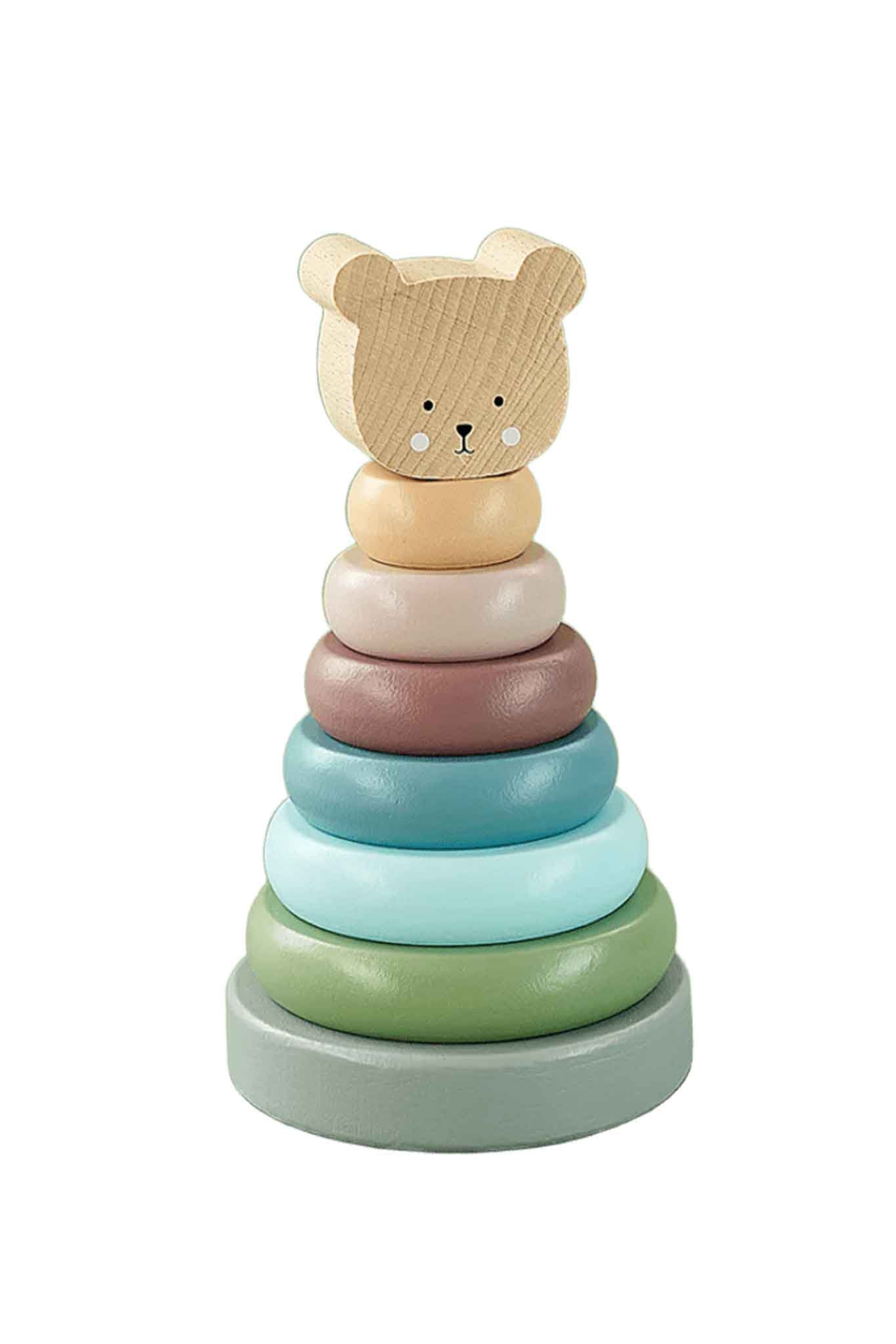 jabadabado stacking toy teddy