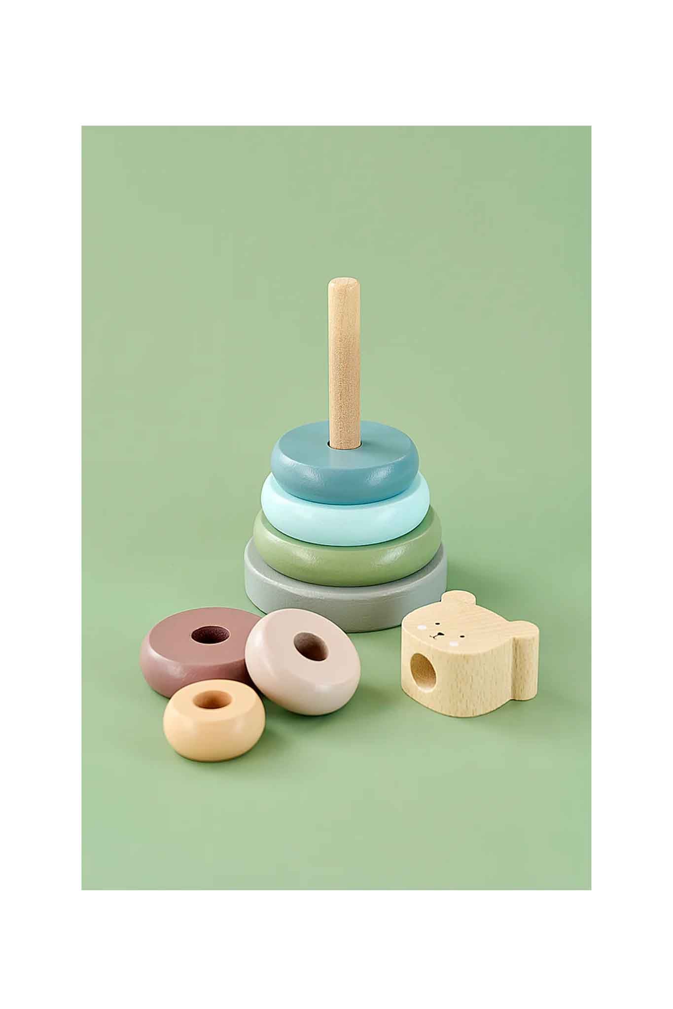 jabadabado stacking toy teddy