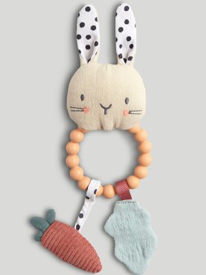 mothercare bunny rattle toy