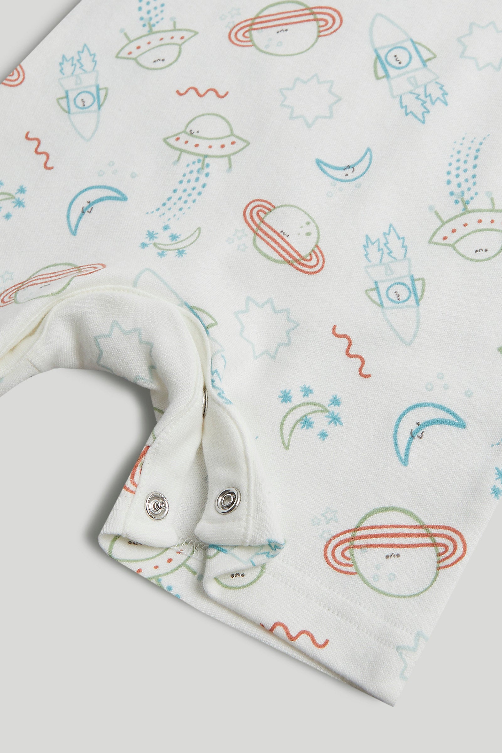 mothercare 2 pack space rompers