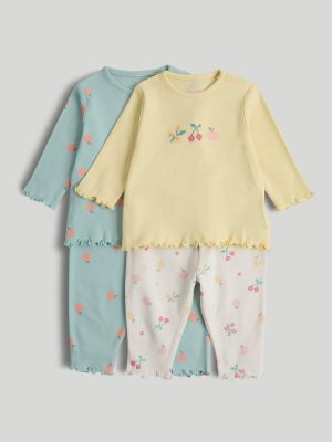mothercare fruit pyjamas 2 pack