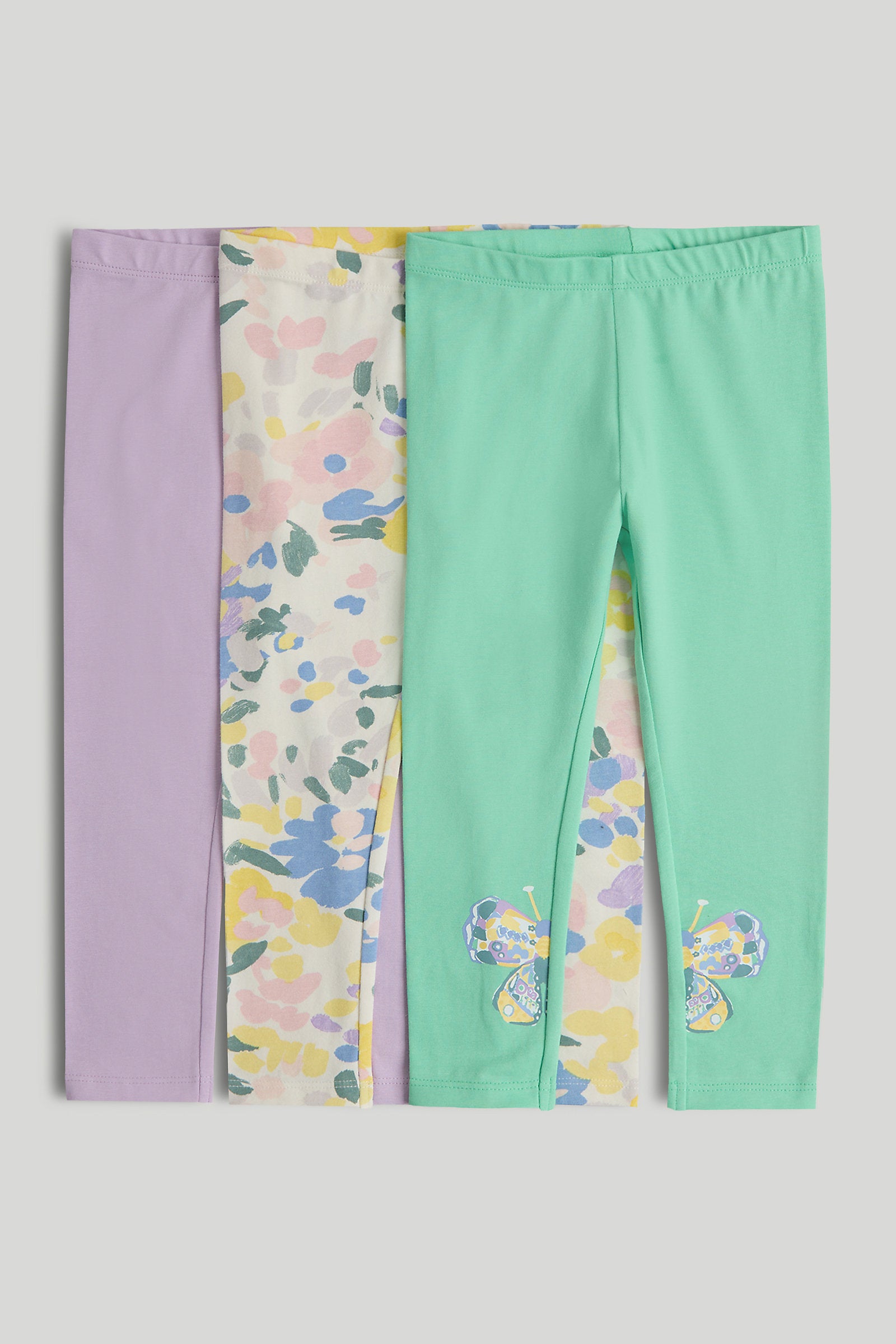 mothercare butterfly leggings 3 pack