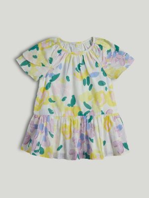 mothercare floral cotton dress