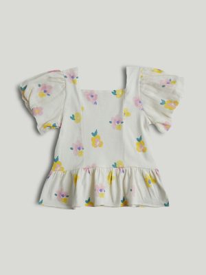 mothercare floral cotton blouse