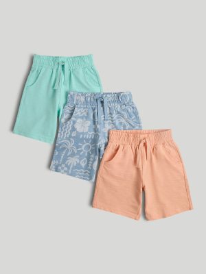 mothercare jersey shorts 3 pack