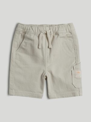 mothercare stone cotton shorts