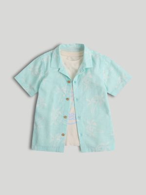 mothercare tropical shirt and t shirt set