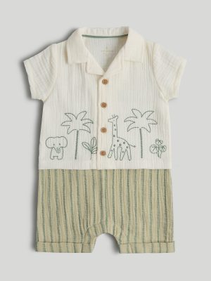 mothercare safari romper