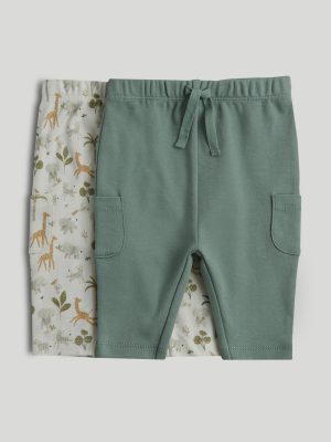mothercare 2 pack cargo joggers