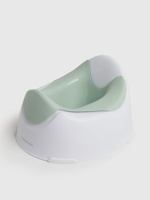 mothercare potty high back green and white